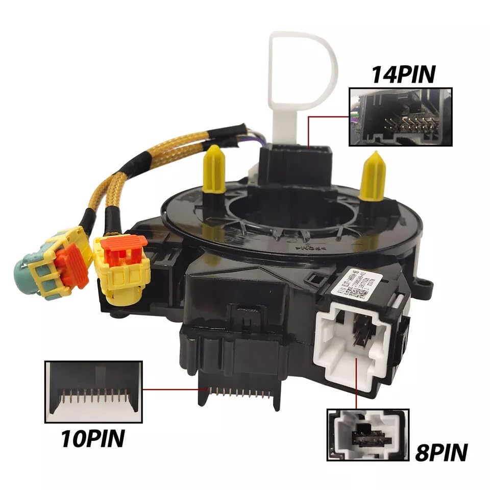 Replacement Clcokspringwire Fits Ford F-150 2015 2016 2017 2018 2019，Explorer 2016-2019 Without heated steering wheel (1)