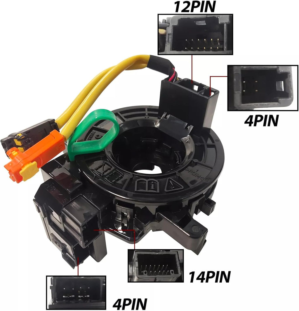 Replacement Spiral Cable Compatible with Subaru WRX/WRX STI 2015 2016 2017 2018 2019 2020