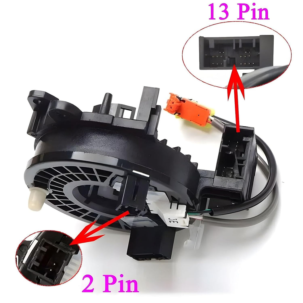 Replacement Spiral Cable Compatible with Nissan Murano 2008 2009 2010 2011 2012 2013 2014，Quest 2011-2014